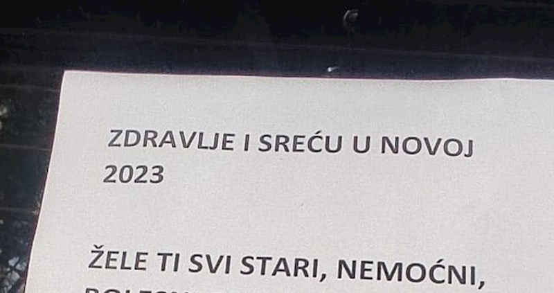Fejsom kruži poruka stanara jedne zgrade ženi koja je nepropisno parkirala, evo što su joj poručili
