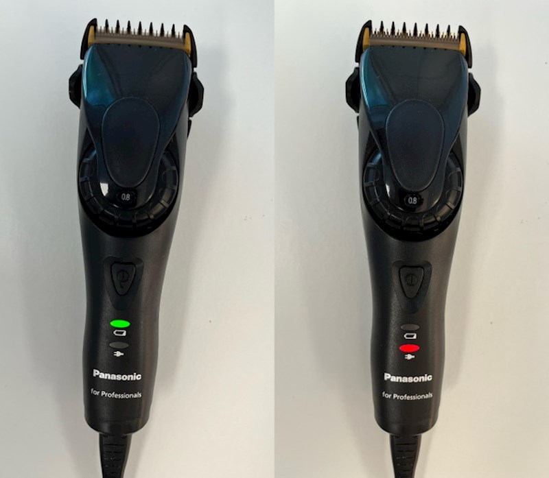 1. Kad se upali zelena lampica onda je baterija prazna, a kad se upali crveno onda je puna...