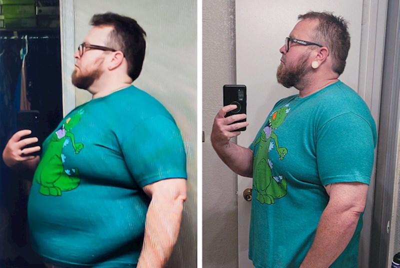 3. "Kad god pomislim da nisam napredovao, samo pogledam slike i odmah imam više volje za još veći napredak"