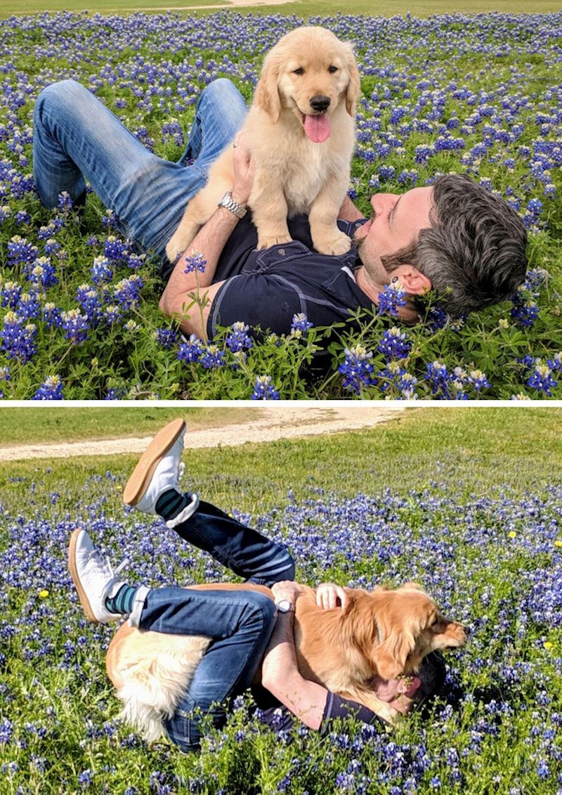 "Pokušao sam rekreirati fotografiju s obiteljskim psom koju smo snimili kad smo ga doveli. Nije prošlo kako sam očekivao..."