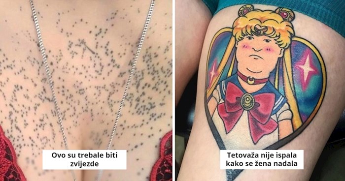 10+ ljudi koji su jako požalili zbog svojih tetovaža, ali je već bilo prekasno. Fotke su urnebesne