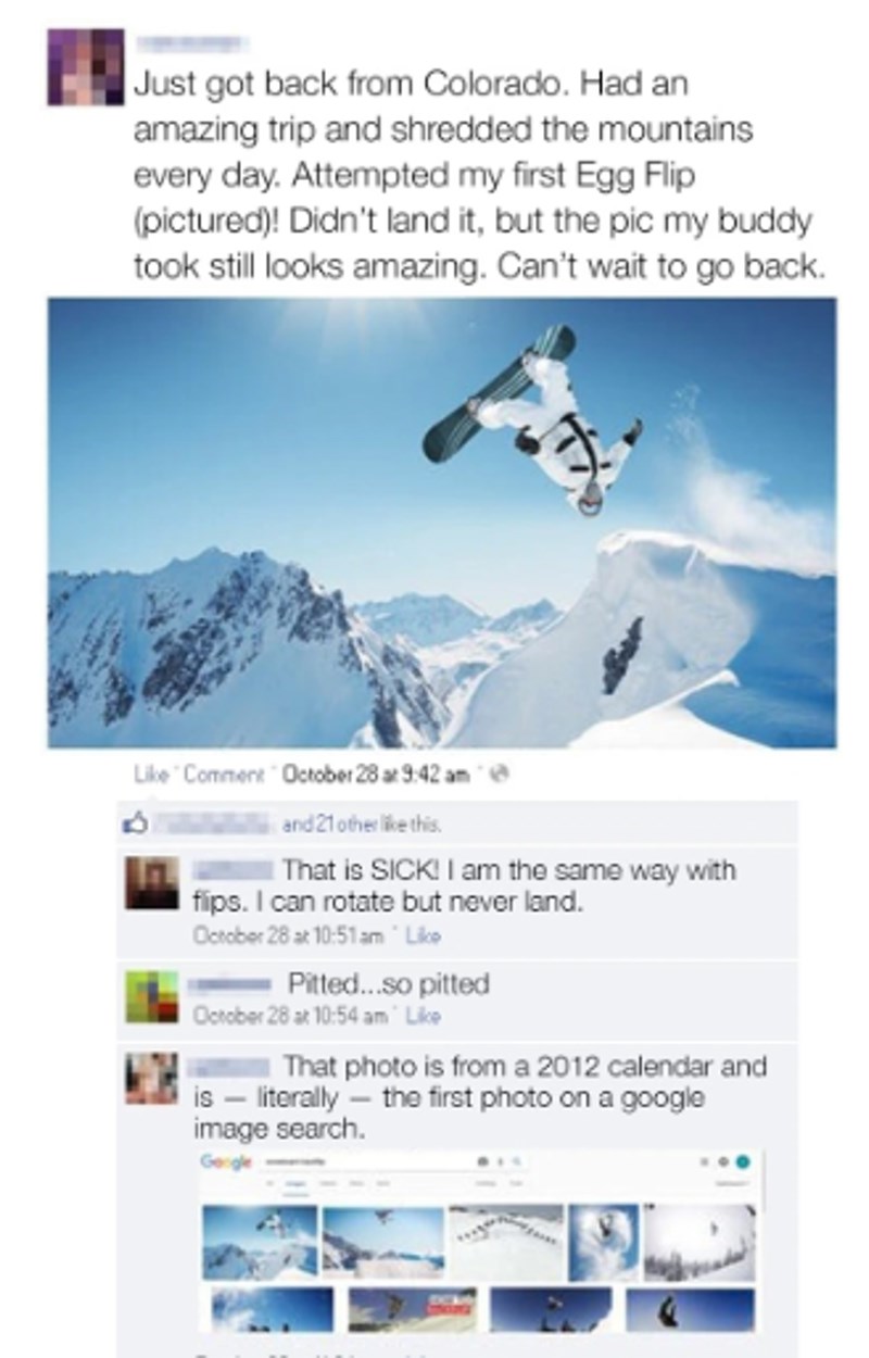 Pokušao je profi fotku prodati kao svoju, ali mu nije uspjelo!