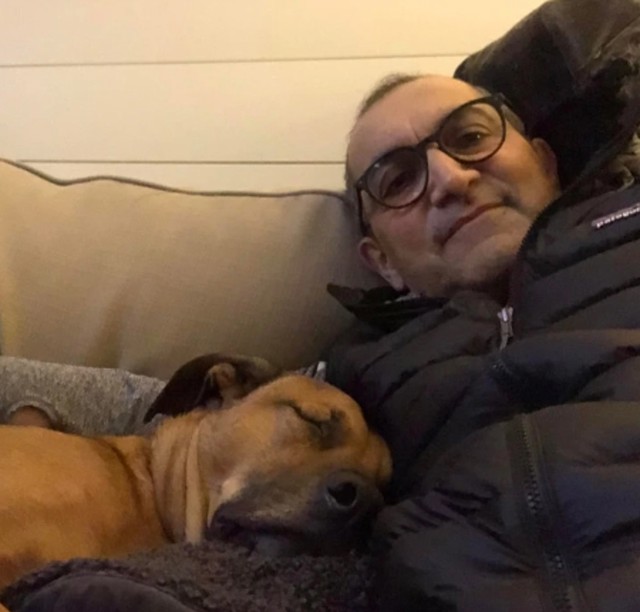 "Ponekad kad moram do ureda odvedem psa tati na čuvanje. Svaki put mi pošalje jedan selfie kako bih vidjela da je sve dobro."