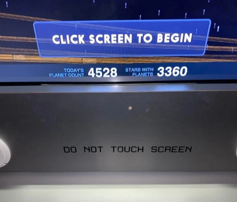 6. Kliknuti na ekran ili ne? Pitanje je sad