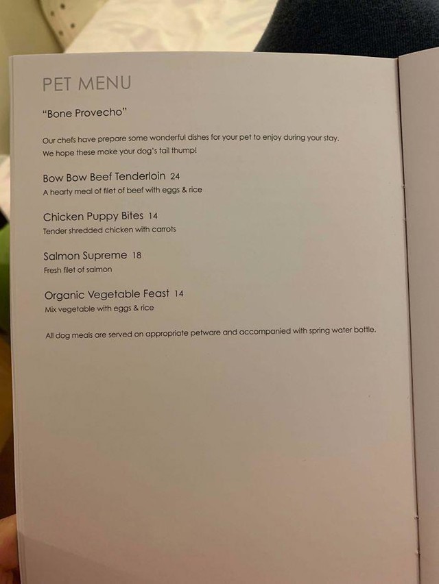 Ovaj hotel u restoranu nudi opciju obroka i za ljubimce