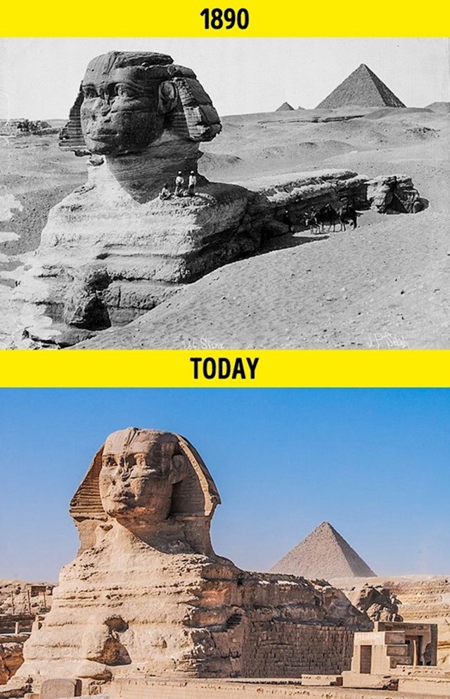 Velika sfinga u Gizi, Egipat
