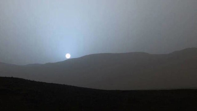 16. Zalazak sunca...snimljen na Marsu
