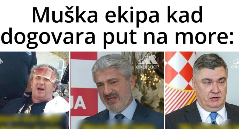 Fora pokazuje kako to izgleda kad muška ekipa dogovara ljetovanje, urnebesna je i skroz pogođena