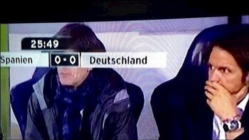 Trener izgleda iznenađen