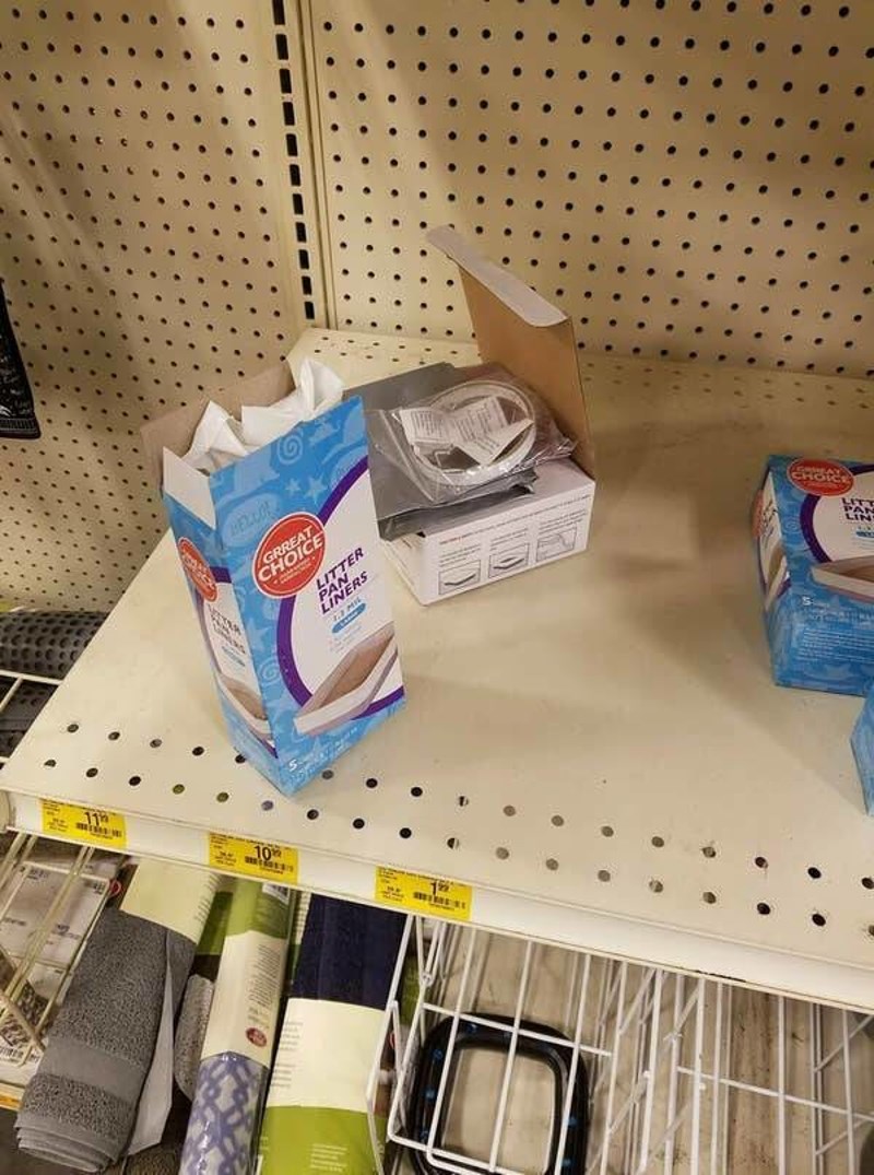 6. Ili pak otvorili zapakirane proizvode