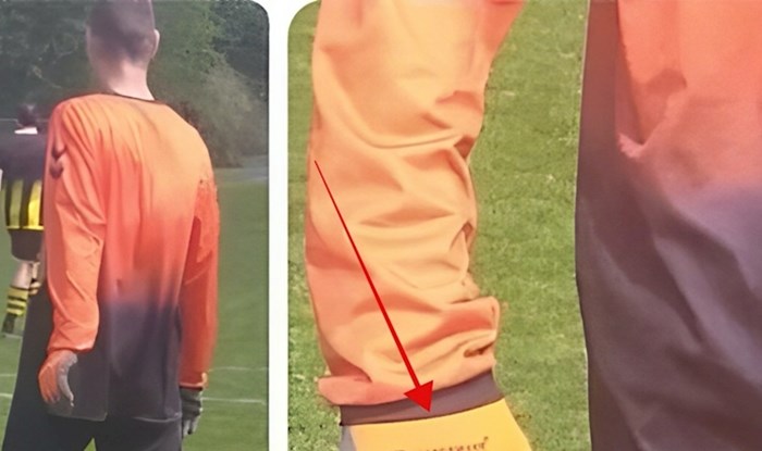Netko je na seoskoj tekmi primijetio čudan detalj na golmanovim rukavicama, fotka je hit