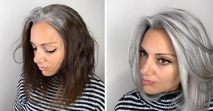 20+ žena odlučile su prestati skrivati sijede i naglasiti boju, transformacije su fenomenalne