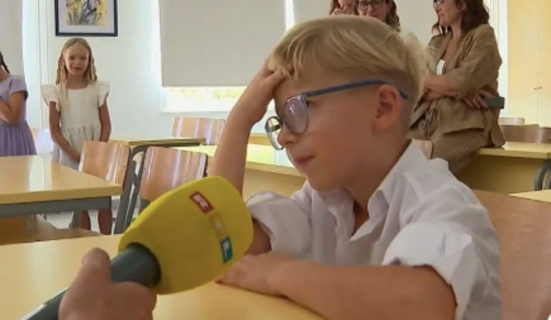 Prvašić iz Dalmacije nasmijao je cijelu zemlju, morate čuti kako se osjećao na prvi dan škole