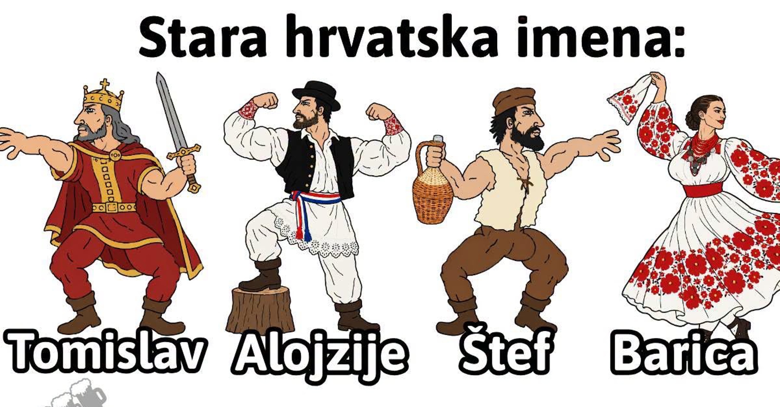 Fora o razlici između tradicionalnih hrvatskih i modernih imena hit je na Fejsu, morate vidjeti