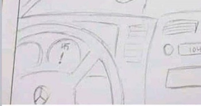 Vozač je trebao skicirati prometnu nesreću koju je doživio, rezultat je nasmijao milijune ljudi