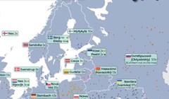 Mapa pokazuje koje je najčešće ime mjesta u pojedinim europskim državama, pogledajte Hrvatsku