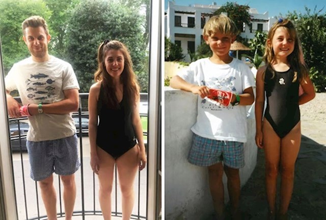 4. Zaručeni par mislio je da su se upoznali na faksu, ali mame su otkrile da se zapravo znaju iz djetinjstva kad su zajedno ljetovali.