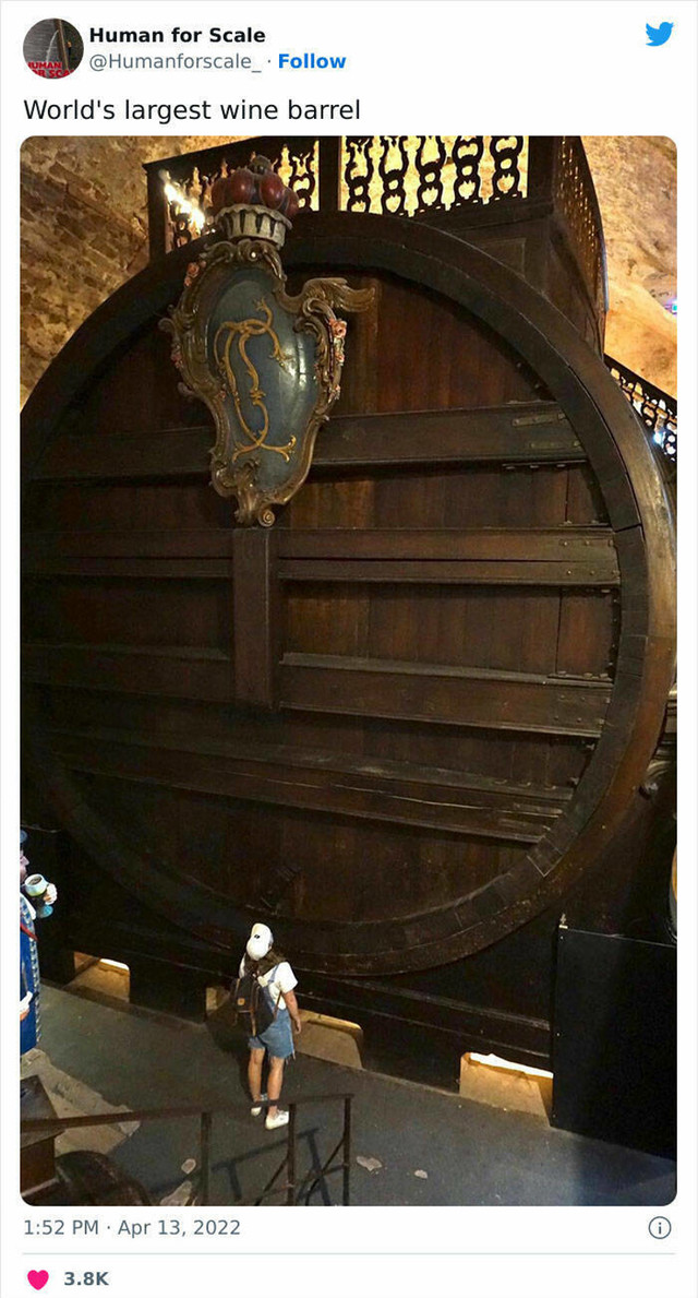 2. Najveća bačva za vino na svijetu