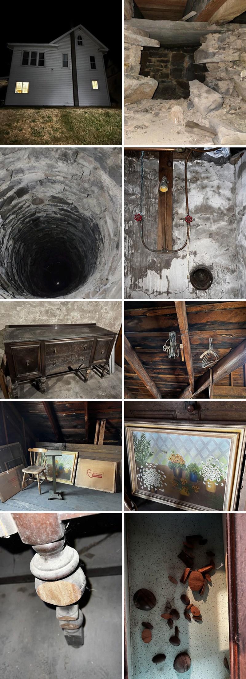 9. Kupili smo viktorijansku kuću i u njoj otkrili pregršt zanimljivih, ali i jezivih detalja. Recimo stari bunar u koji je moj muž skoro upao.