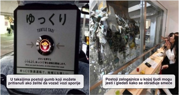 15 zanimljivih i čudnih stvari koje nećete vidjeti nigdje na svijetu osim u Japanu