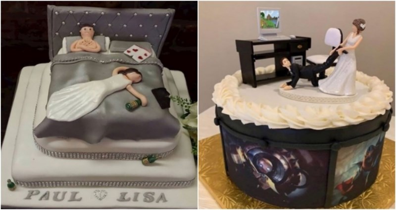 19 groznih torti koje su ljudi poslužili na vjenčanjima