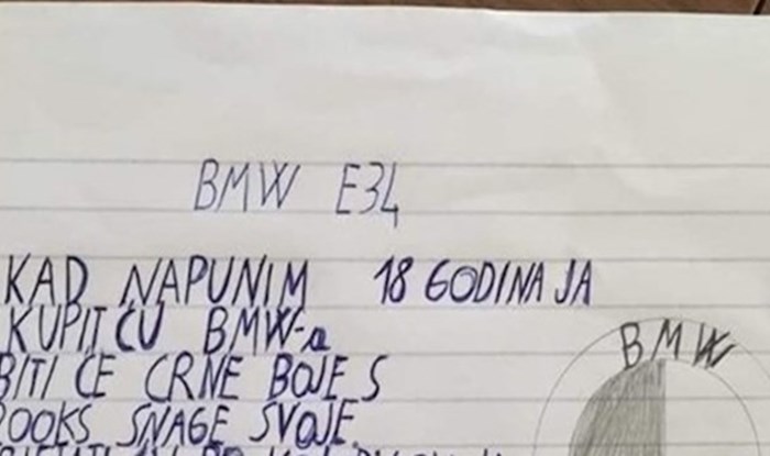 Učenik je napisao uznemirujuću pjesmicu i otkrio čime se planira baviti kad bude punoljetan