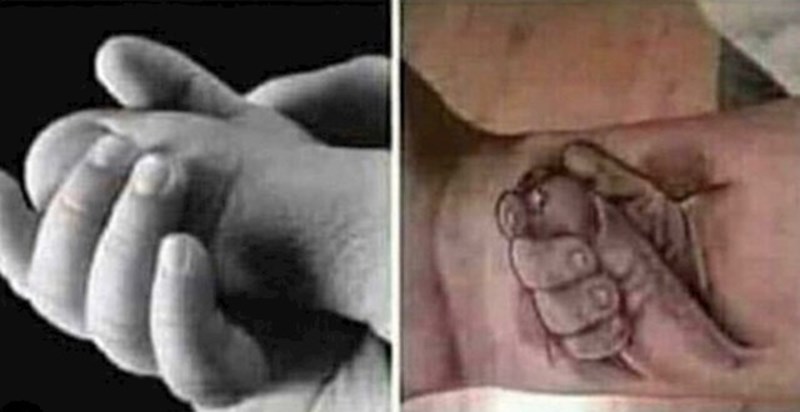 7. Pokušaj slatke tetovaže rezultirao je apsolutnom katastrofom.