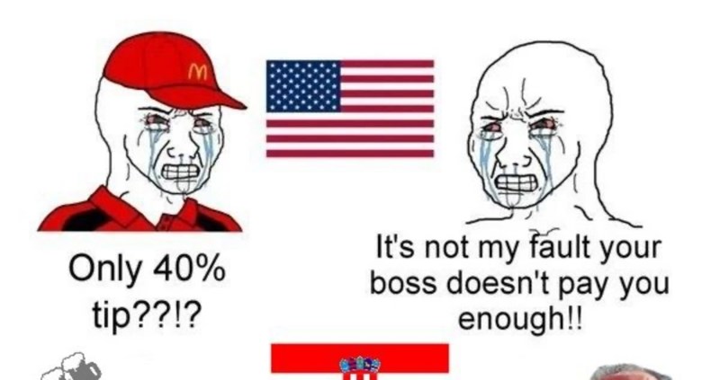 Preko 2 tisuće ljudi lajkalo je foru razlici između napojnica u SAD-u i Hrvatskoj, urnebesna je