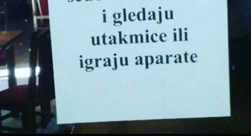 Obavijest korisnicima jedne kladionice u Srbiji obišla je cijelu regiju, natpis je skroz bizaran