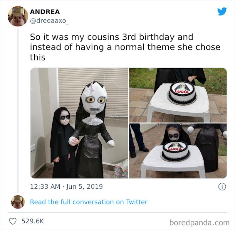 6. Tema koju je moja rođakinja odabrala za svoj treći rođendan