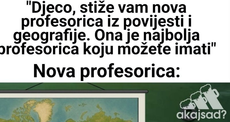 Preko 3 tisuće ljudi lajkalo je foru o novoj profesorici povijesti, urnebesna je i totalno pogođena