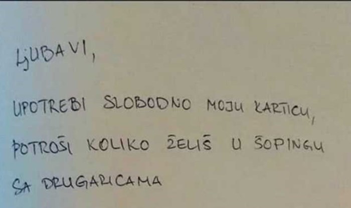Otkrio je ženi pin svoje kartice, ali na način koji baš i neće uspjeti lako dešifrirati