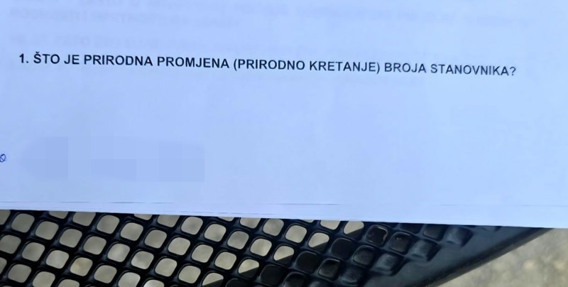 Učenikov odgovor na pitanje iz ispita nasmijao je cijelu zemlju, morate vidjeti ovaj hit