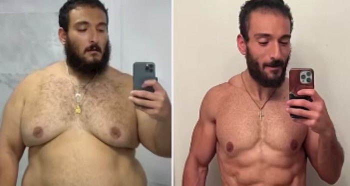 Tip se pune 2 godine fotkao svaki dan i pokazao koliko mu je vježbanje transformiralo tijelo