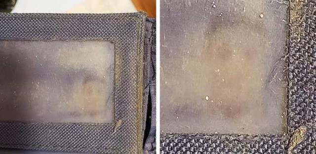 2. „Moj tata već toliko dugo ima isti novčanik da mu je fotografija s vozačke dozvole otisnuta na plastici.“