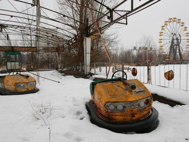 13. Zabavni park u Pripjatu, napuštenom ukrajinskom gradu pored nuklearne elektrane Černobil