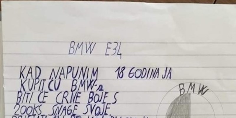 Učenik je napisao uznemirujuću pjesmicu i otkrio čime se planira baviti kad bude punoljetan