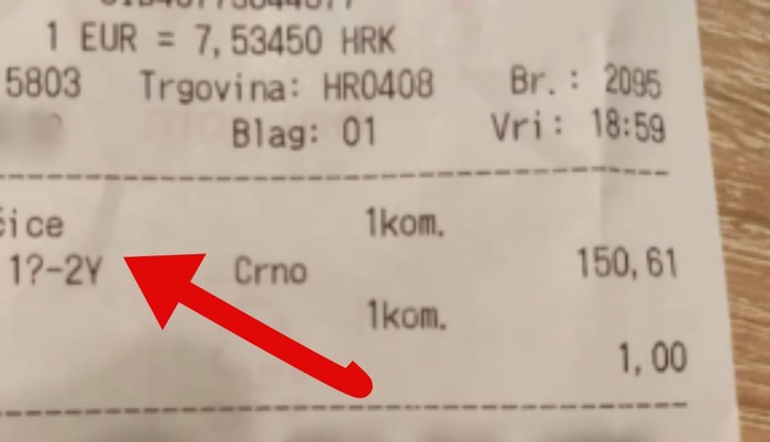 Kupac je na svojem računu primijetio uznemirujuć detalj i morao ga svima pokazati, ovo je baš čudno