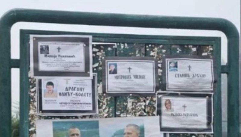 Prizor iz jednog sela u Srbiji obišao je Balkan, pogledajte što je netko stavio ispod osmrtnica