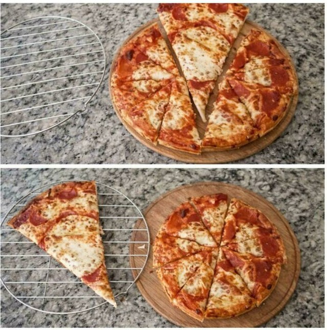 25. Nesvakidašnje rezanje pizze