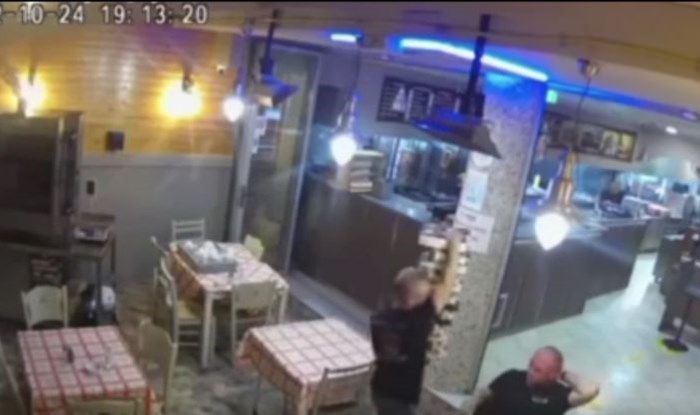 Snimka nadzorne kamere iz jednog restorana izaziva salve smijeha na Fejsu, urnebesna je