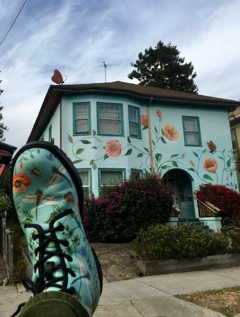 2. Moja gojzerica savršeno paše uz ovu fasadu