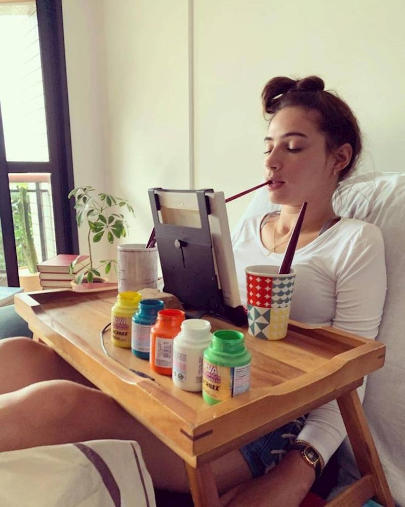 14. Djevojka s tetraplegijom pronašla je način da se umjetnički izrazi