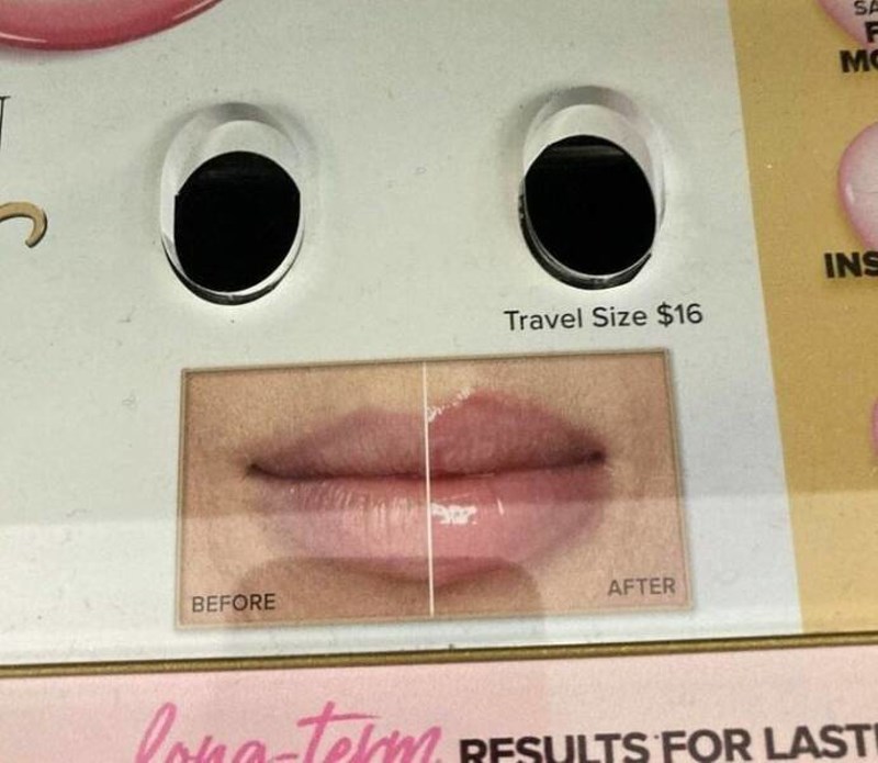 15. Isprobavala sam šminku i prasnula u smijeh kad sam vidjela ovaj prizor