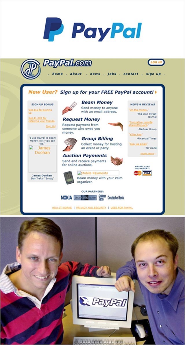 PayPal sustav za plaćanje (1998.)