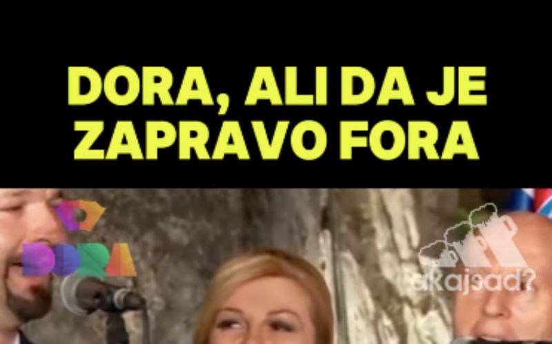 Video pokazuje tko bi bili natjecatelji Dore u nekom uvrnutom paralelnom svemiru, teški je hit