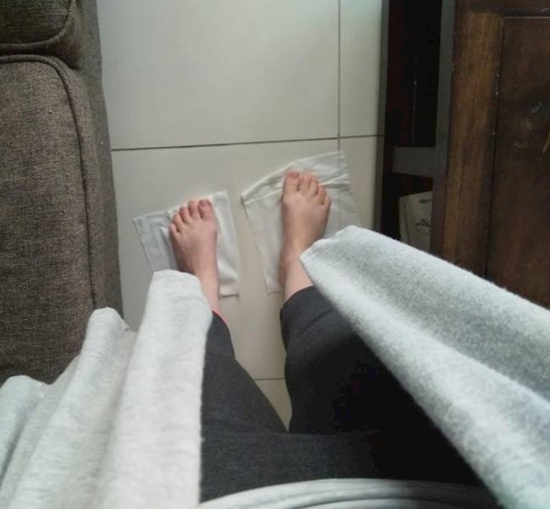 10. Jednostavan, a zabavan način čišćenja poda