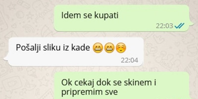 Tip je mislio da će mu se cura slikati gola pa prasnuo u smijeh kad je dobio odgovor