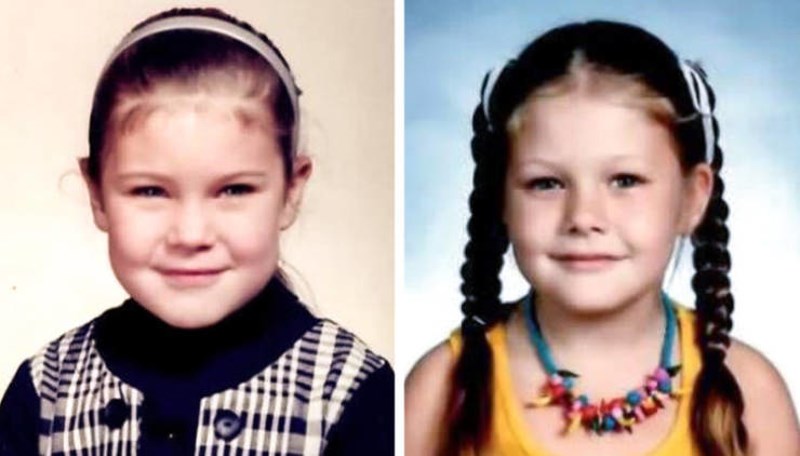 10. Ja i moja kći u istim godinama