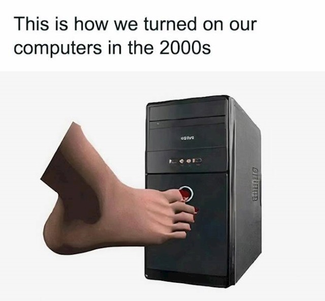 1. Ovako smo palili kompjutore u 2000-tima